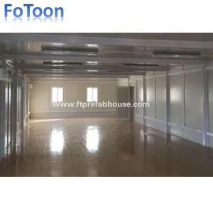 Montažni kontejnerski ured s ravnim pakiranjem